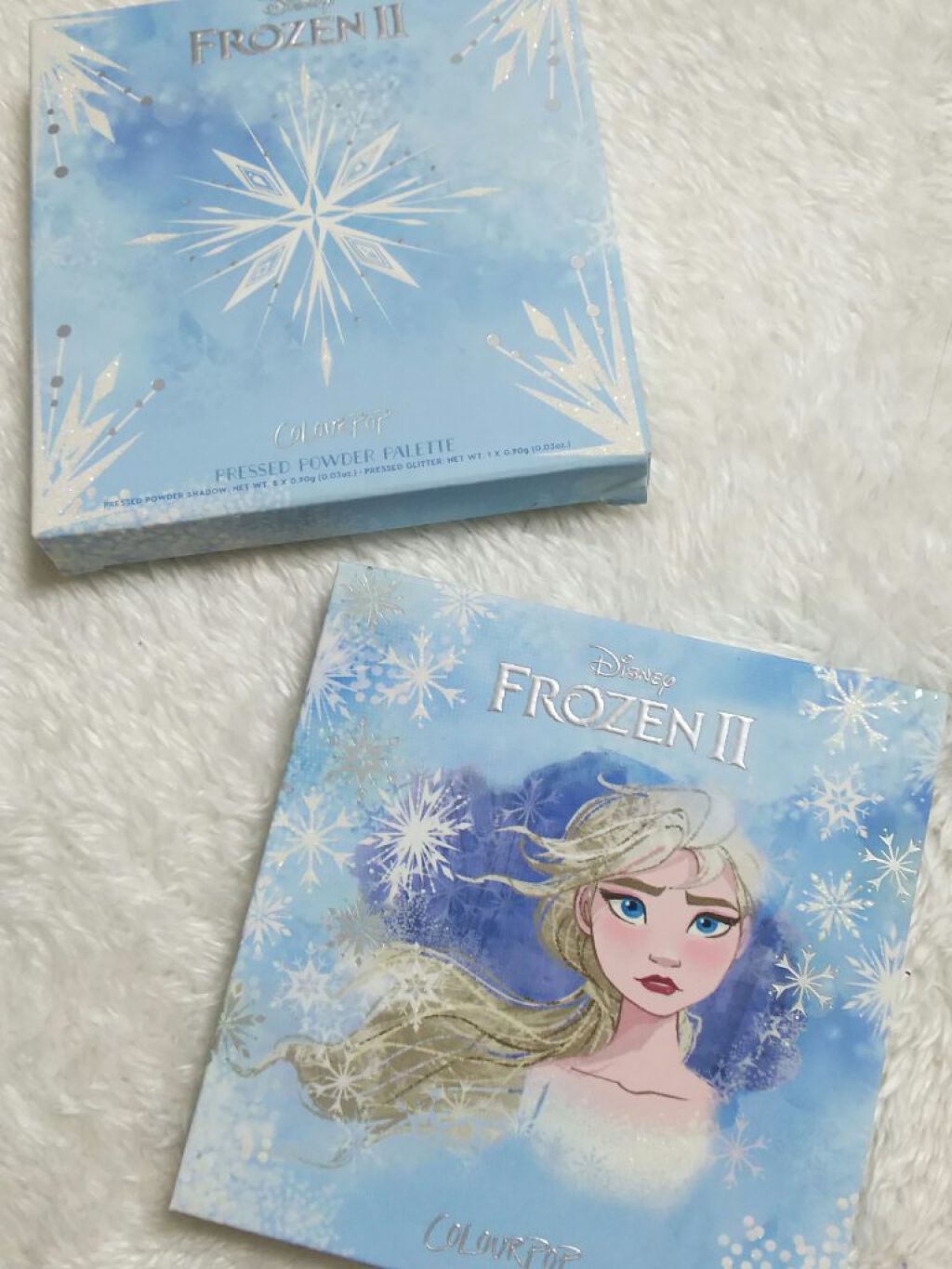 ColourPop×アナと雪の女王2 Eyeshadow Palette/ColourPop/アイシャドウパレットを使ったクチコミ（1枚目）