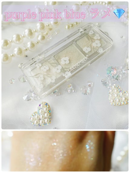 3色フローラアイパレット/LEEMEMBER/アイシャドウパレットを使ったクチコミ(1枚目)