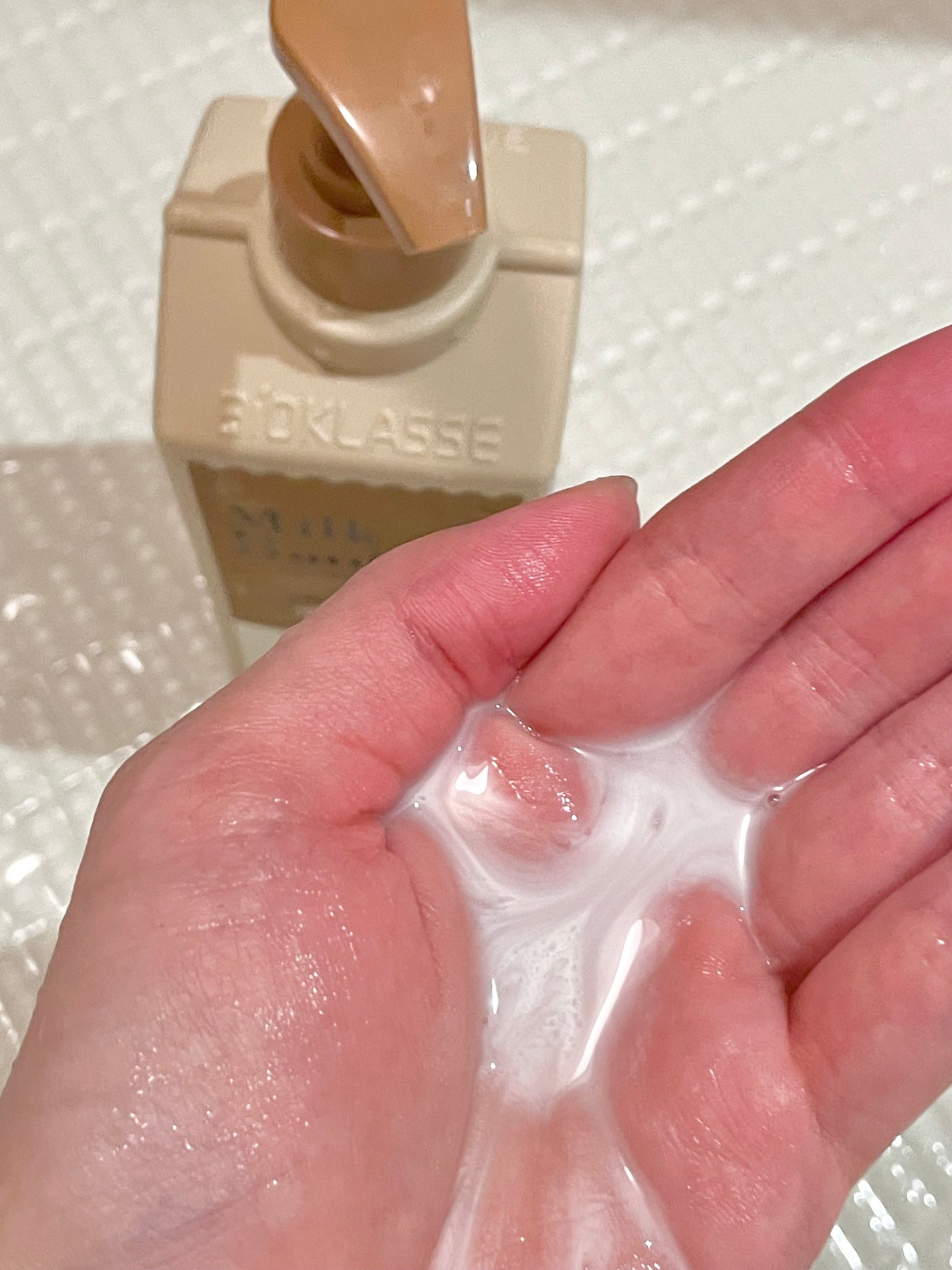 ミルクバオバブ パフュームボディウォッシュ ホワイトムスク/ミルクバオバブ/ボディソープを使ったクチコミ(3枚目)