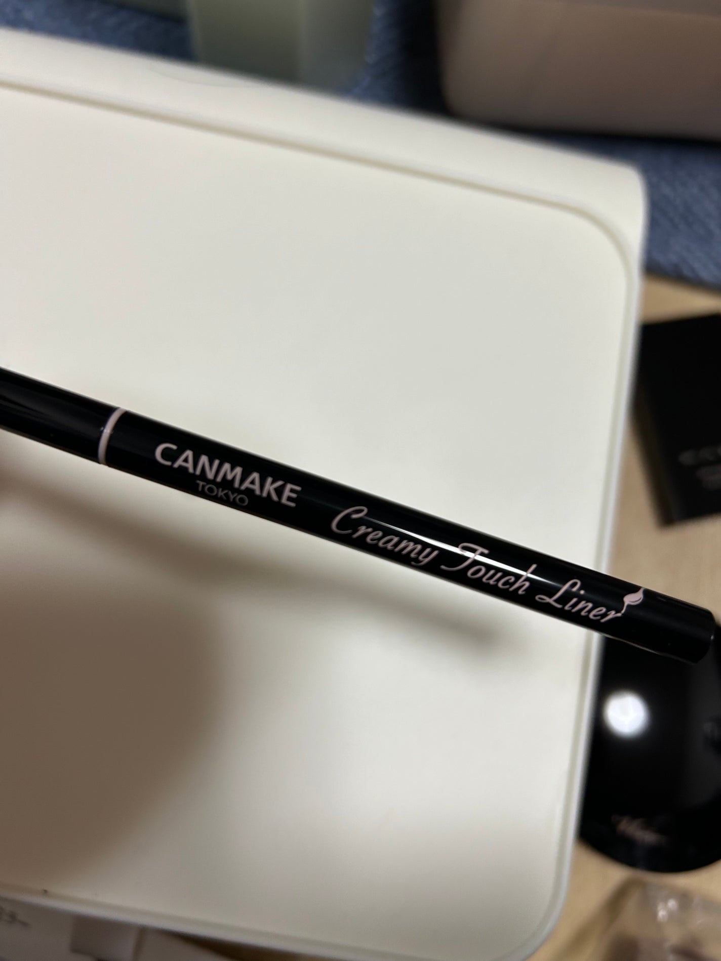 クリーミータッチライナー/キャンメイク/ジェルアイライナーを使ったクチコミ(3枚目)