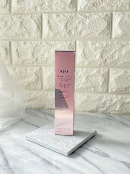 ブライト フォーカス リアル アイクリーム フォーフェイス/AHC/アイケア・アイクリームを使ったクチコミ(5枚目)