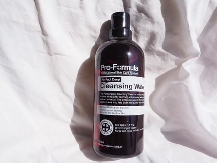 Perfect Deep Cleansing Water/Pro-Formula/クレンジングウォーターを使ったクチコミ(1枚目)