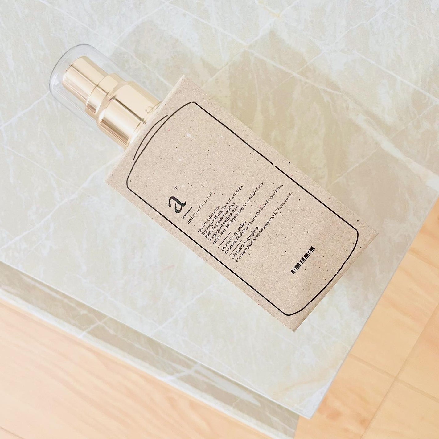 アンダーバープラスヘアオイル/underbar plus/ヘアオイルを使ったクチコミ(4枚目)