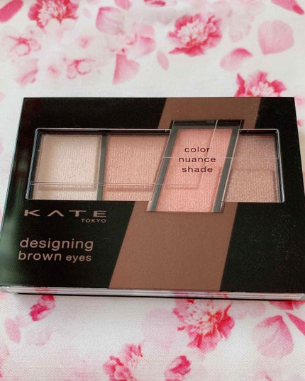 デザイニングブラウンアイズ/KATE/アイシャドウパレットを使ったクチコミ(1枚目)