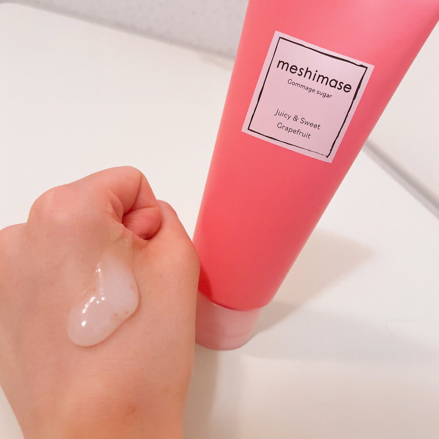 ゴマージュシュガー/meshimase/ボディスクラブを使ったクチコミ(2枚目)