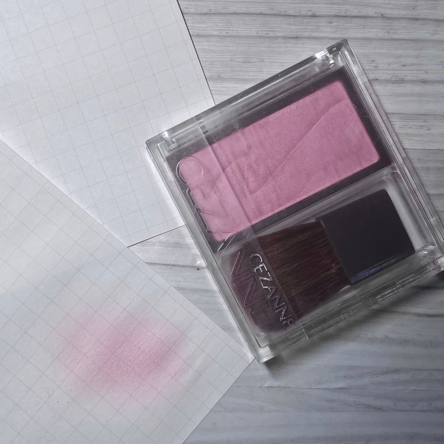 チークブラッシュ/CEZANNE/パウダーチークを使ったクチコミ(2枚目)