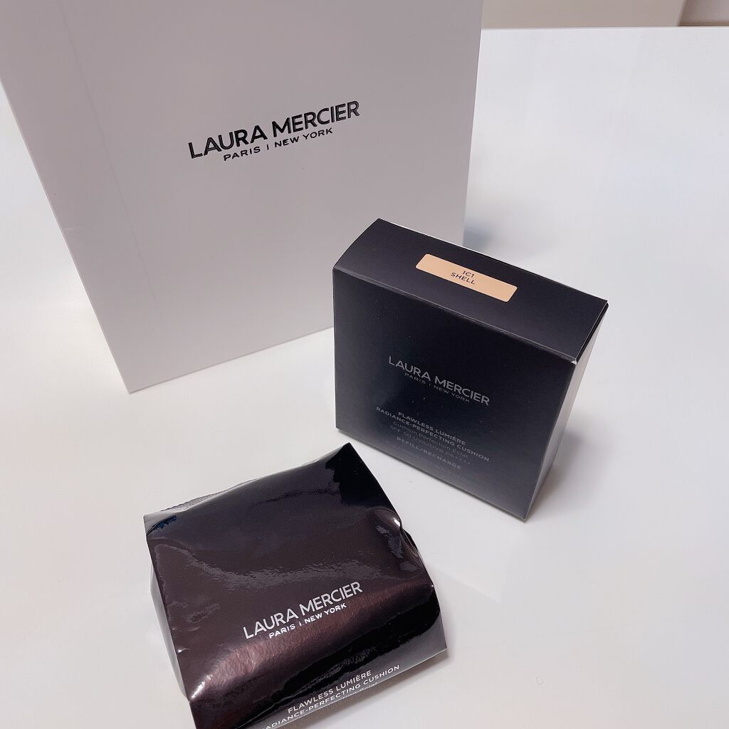 フローレス ルミエール ラディアンス パーフェクティング クッション/ローラ メルシエ/クッションファンデーションを使ったクチコミ(2枚目)