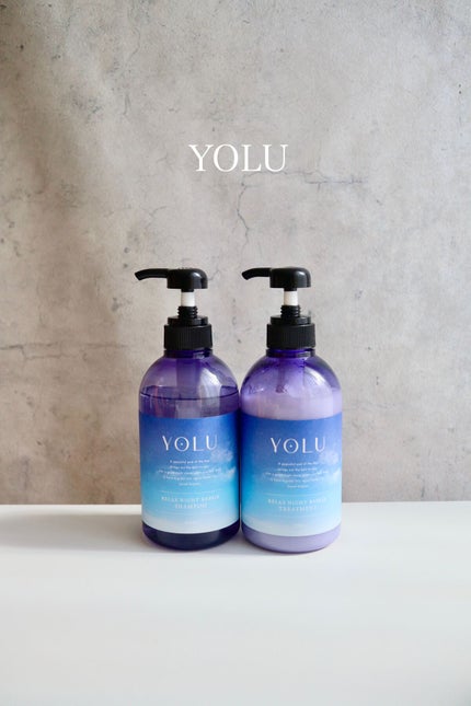 カームナイトリペアシャンプー/トリートメント/YOLU/市販シャンプーを使ったクチコミ(1枚目)