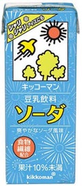 豆乳飲料 ソーダ / キッコーマン飲料