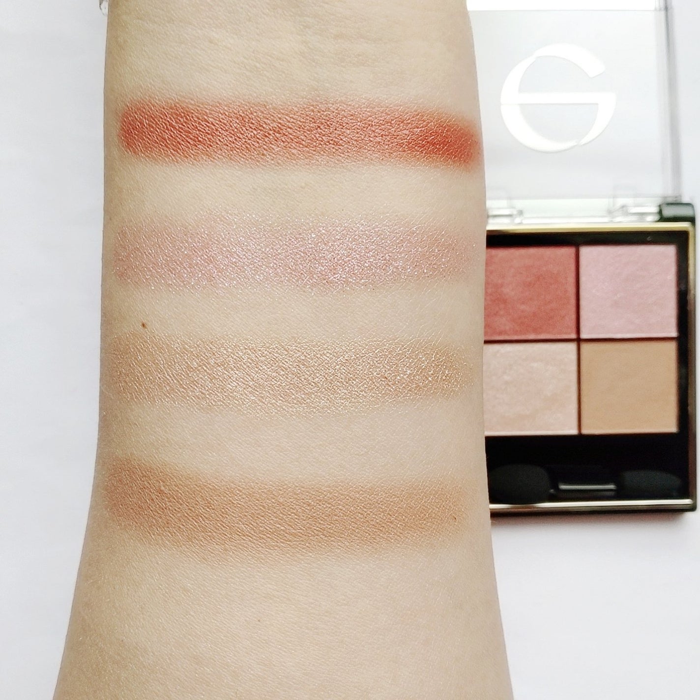 リアルクローズシャドウ/excel/アイシャドウパレットを使ったクチコミ(7枚目)