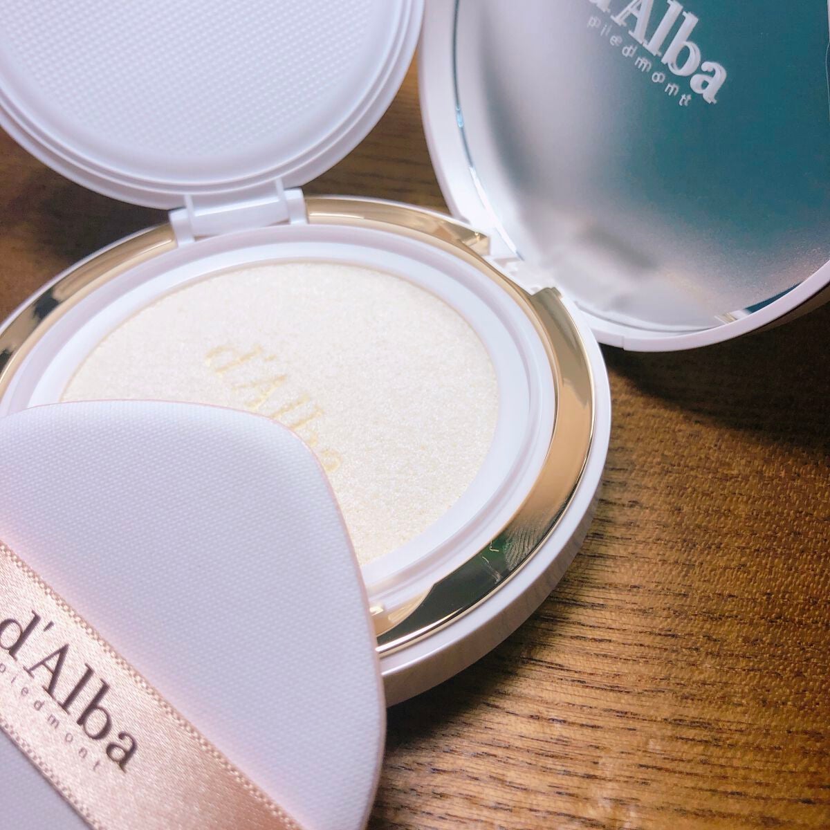 ウォータフルフレッシュサンクッション/ダルバ/日焼け止めローションを使ったクチコミ(2枚目)