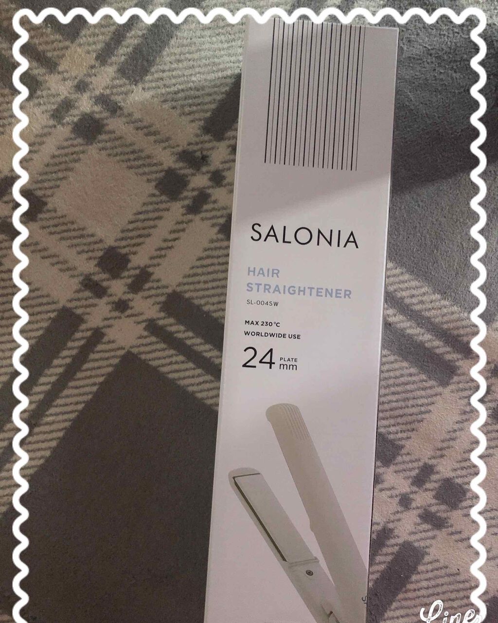 ストレートヘアアイロン/SALONIA/ストレートアイロンを使ったクチコミ（1枚目）