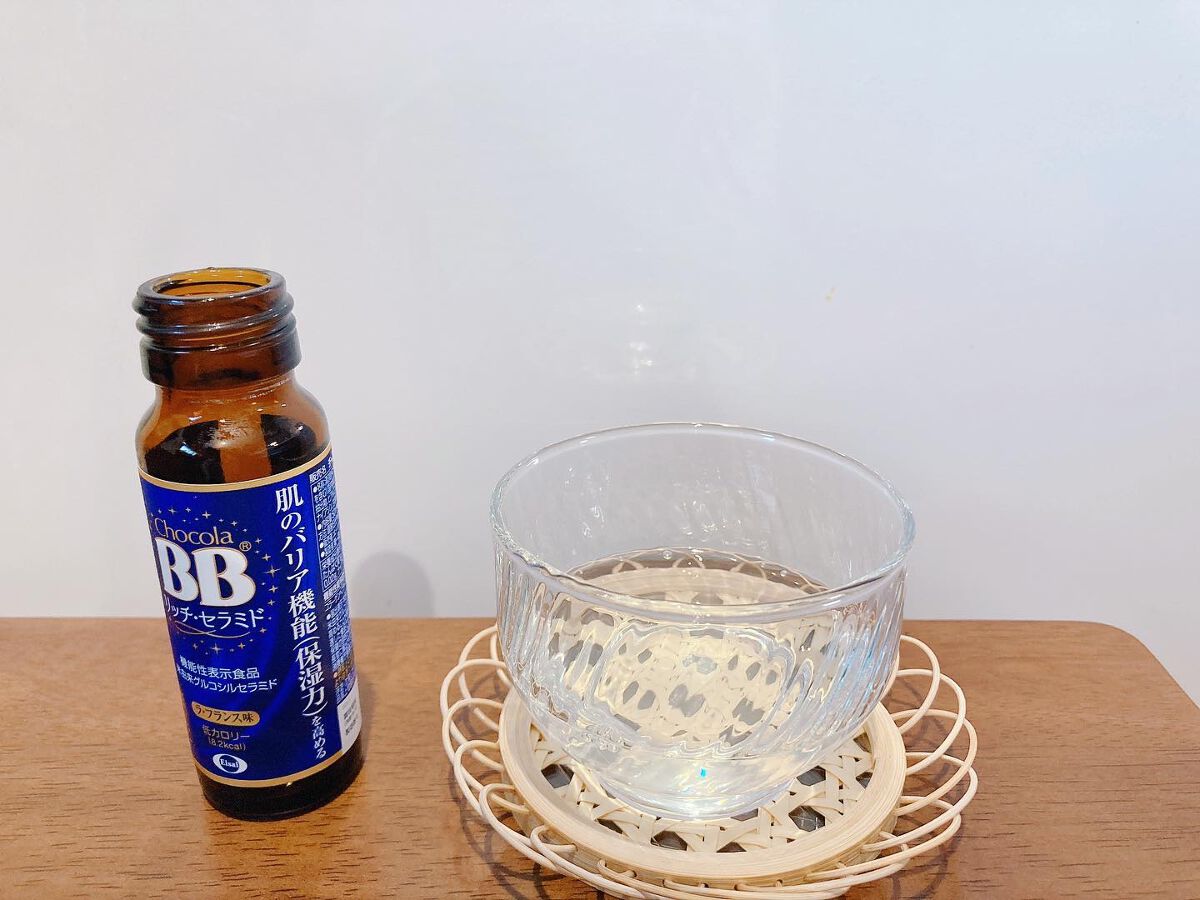 チョコラBBリッチセラミド/チョコラBB/美容ドリンクを使ったクチコミ(3枚目)