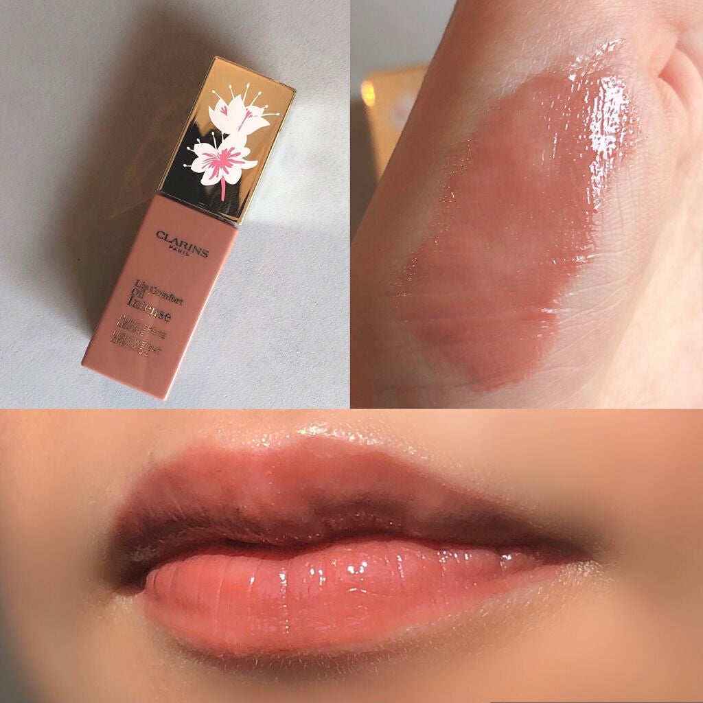 コンフォート リップオイル インテンス/CLARINS/リップグロスを使ったクチコミ(1枚目)