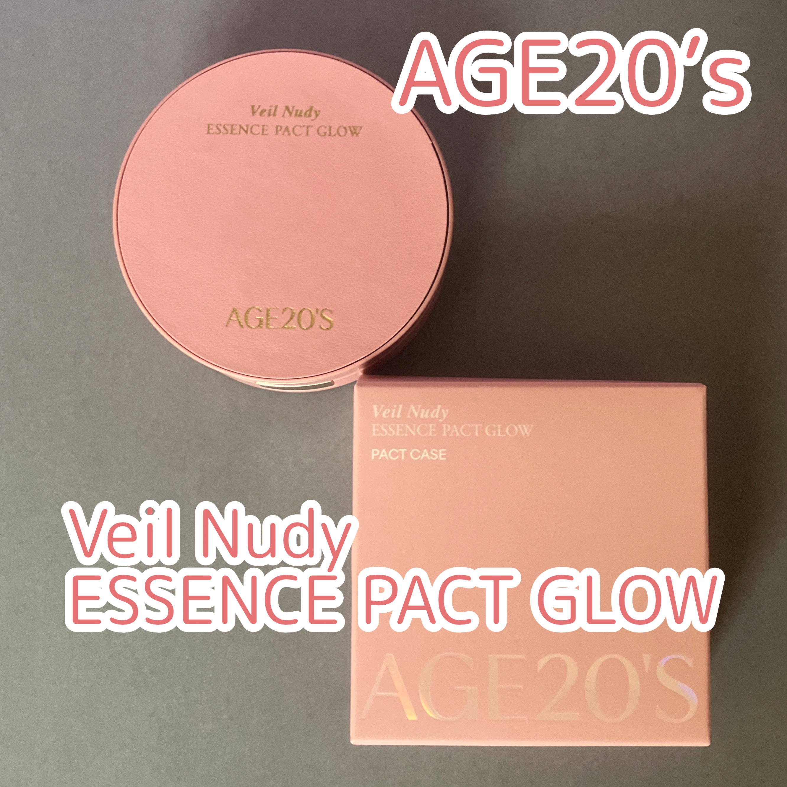 ヴェールヌーディ エッセンスパクトグロウ 20 オークル/AGE20’s/クリーム・エマルジョンファンデーションを使ったクチコミ（1枚目）