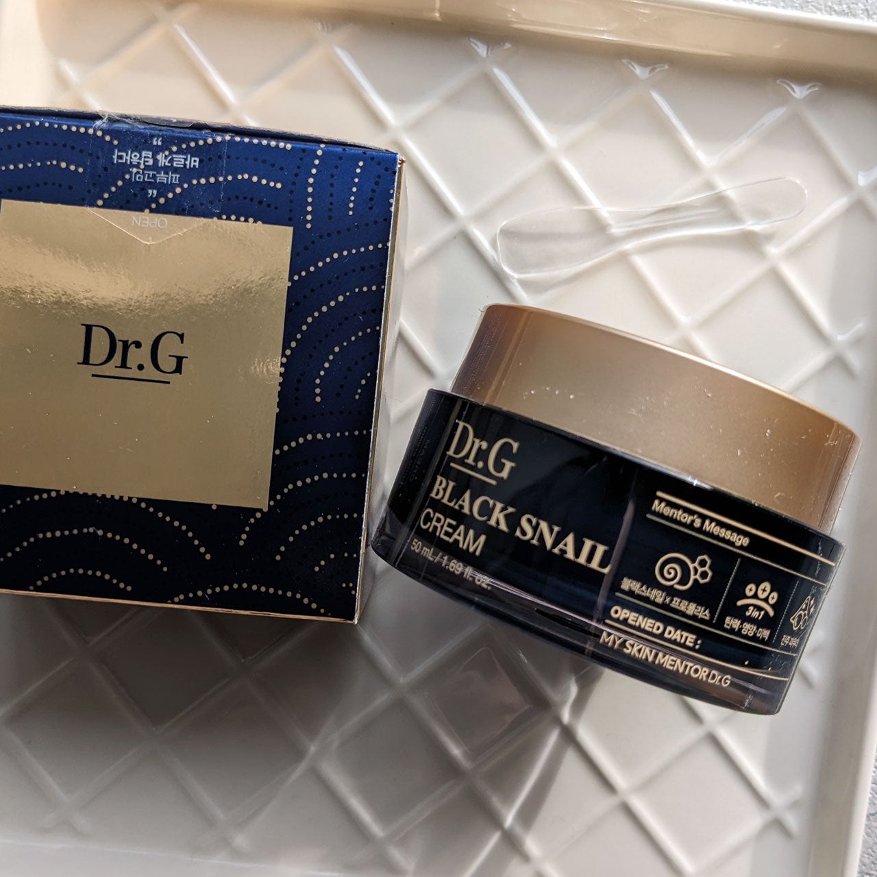 ブラックスネイル クリーム/Dr.G/フェイスクリームを使ったクチコミ(1枚目)