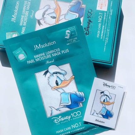 ディズニー100周年記念フェイスマスク マリンルミナスパールモイスチャー シートマスクプラス 真珠エキス/JMsolution-japan edition-/シートマスク・パックを使ったクチコミ(9枚目)