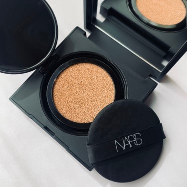 ナチュラルラディアント ロングウェア クッションファンデーション 5878/NARS/クッションファンデーションを使ったクチコミ（3枚目）