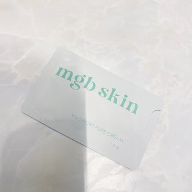 mgb skin マグワート ピュア クリームのクチコミ「現品欲しくなる🥺さっぱりうるおう保湿クリーム
⠀
⠀
✼••┈┈┈┈┈┈┈┈┈┈┈┈┈┈┈┈•.....」（3枚目）