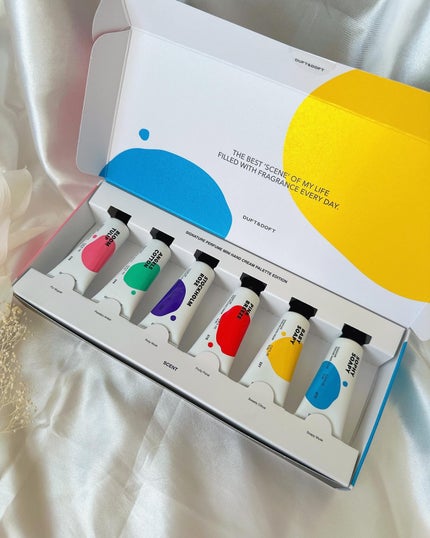 シグネチャーパフュームハンドクリームミニチュアギフトセット/DUFT&DOFT/ハンドクリームを使ったクチコミ(2枚目)