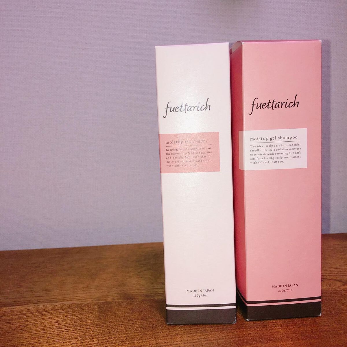 モイストアップ ジェル シャンプー/トリートメント/fuettarich (フエッタリッチ)/サロンシャンプーを使ったクチコミ（1枚目）