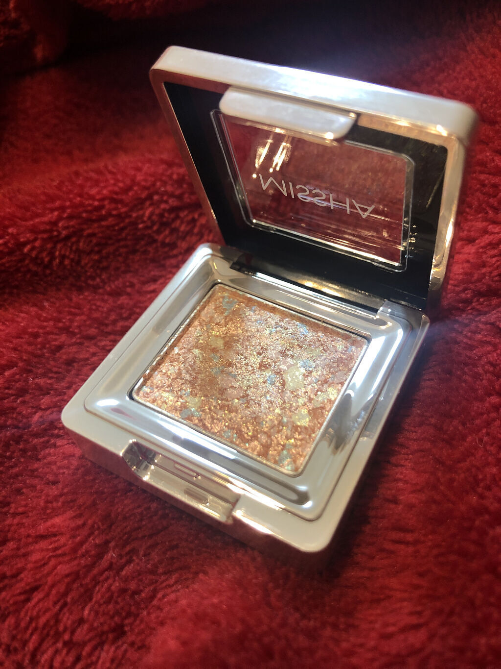 グリッタープリズム シャドウ/MISSHA/グリッターを使ったクチコミ（1枚目）