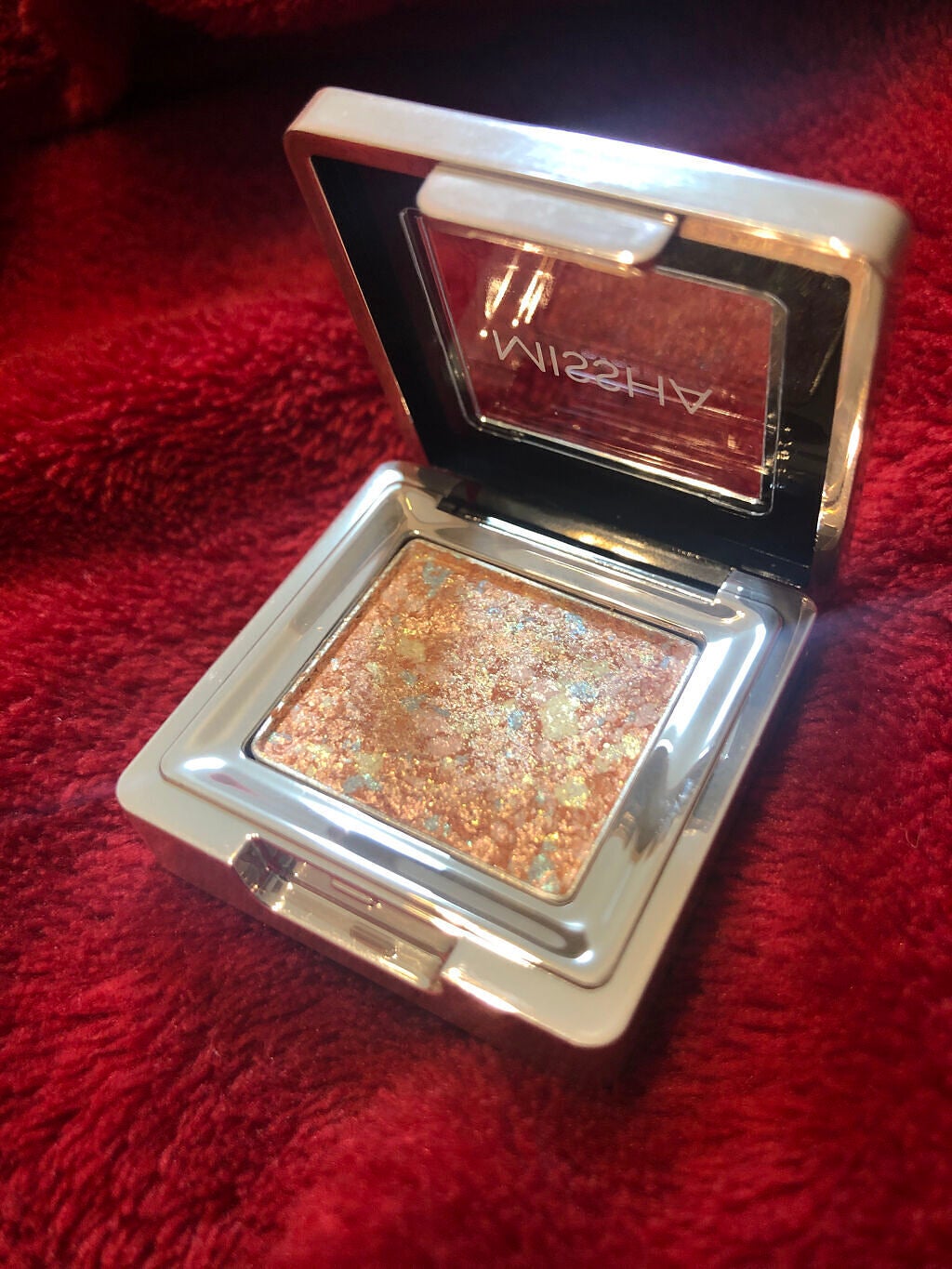 グリッタープリズム シャドウ/MISSHA/グリッターを使ったクチコミ(1枚目)