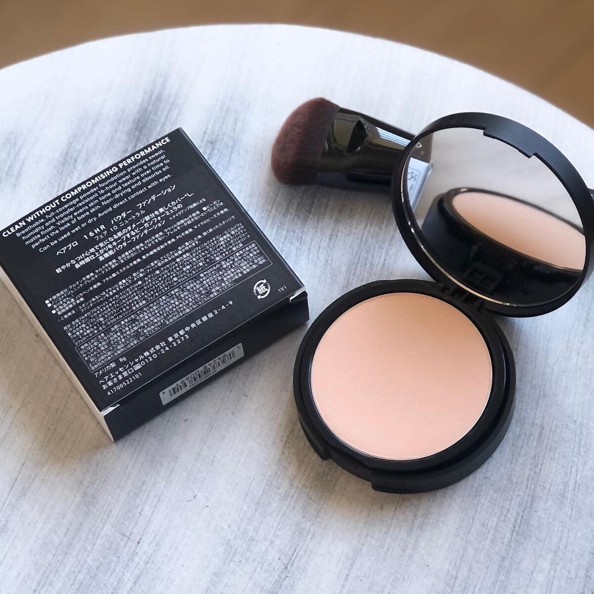 リュクス パフォーマンス ブラシ/bareMinerals/メイクブラシを使ったクチコミ(2枚目)