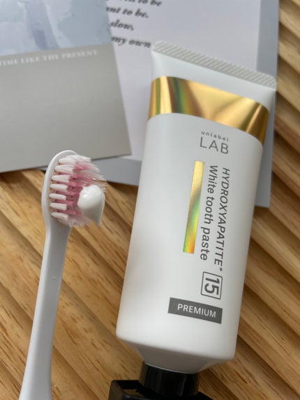 アンレーベル ラボ HA トゥースペーストP/unlabel/歯磨き粉を使ったクチコミ(2枚目)