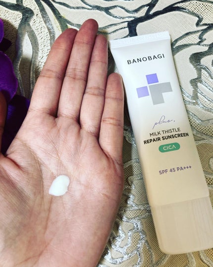 ミルクシスルリペアシカサンスクリーンプラス/BANOBAGI/日焼け止めミルクを使ったクチコミ(2枚目)