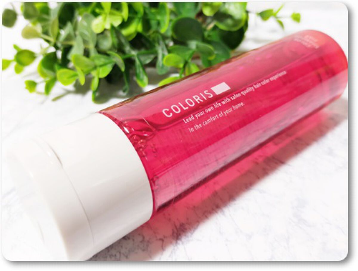 カラーシャンプーPINK/COLORIS/市販シャンプーを使ったクチコミ（1枚目）