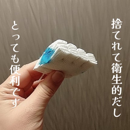 スクラビングバブル 流せるトイレブラシ/ジョンソン/その他を使ったクチコミ(2枚目)