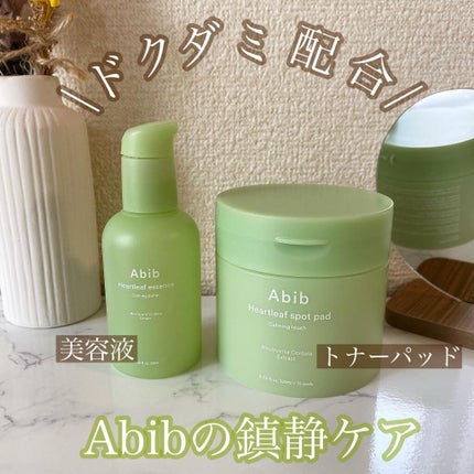 ドクダミカーミングタッチスポットパッド/Abib /トナーパッドを使ったクチコミ(1枚目)
