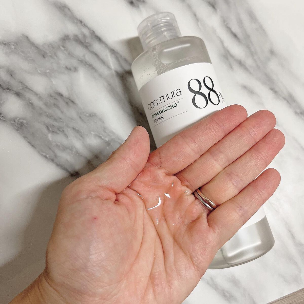 オソンチョ 88% トナー/cos:mura/化粧水を使ったクチコミ(2枚目)