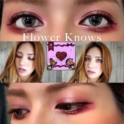 Love Bear 9色 アイシャドウパレット/FlowerKnows/アイシャドウパレットを使ったクチコミ(1枚目)