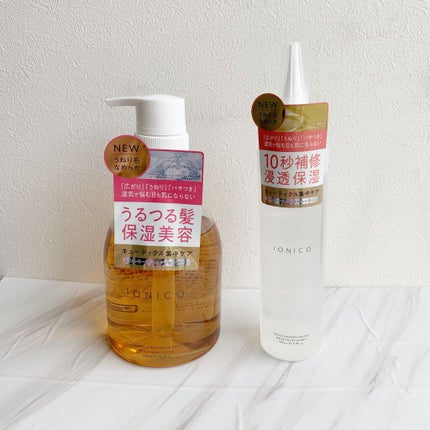 プレミアムイオンシルキースリークシャンプー(リペア&スムース) 本体 450ml/IONICO/シャンプー・コンディショナーを使ったクチコミ(1枚目)