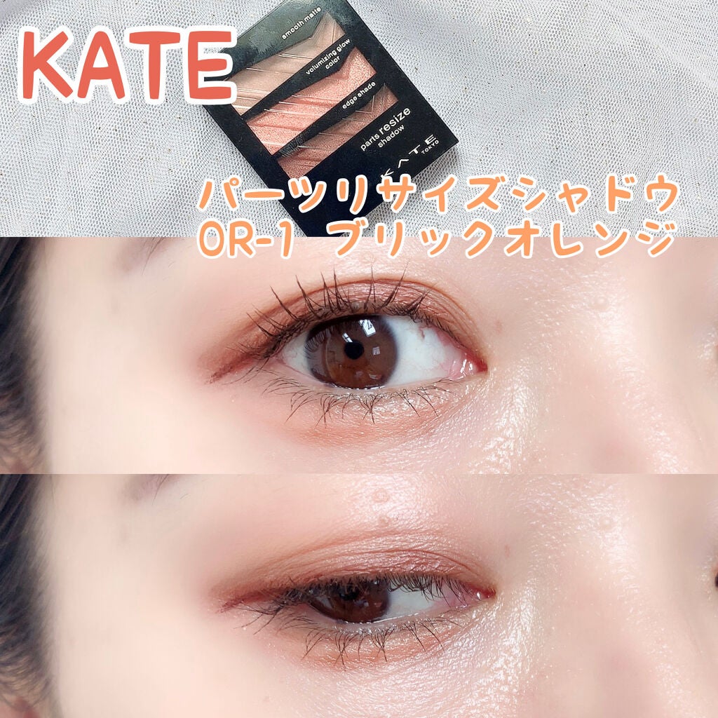 パーツリサイズシャドウ/KATE/アイシャドウパレットを使ったクチコミ(1枚目)