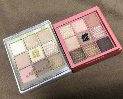 ソフトクレイビームアイシャドウパレット/AMIOK/ジェル・クリームアイシャドウを使ったクチコミ(4枚目)