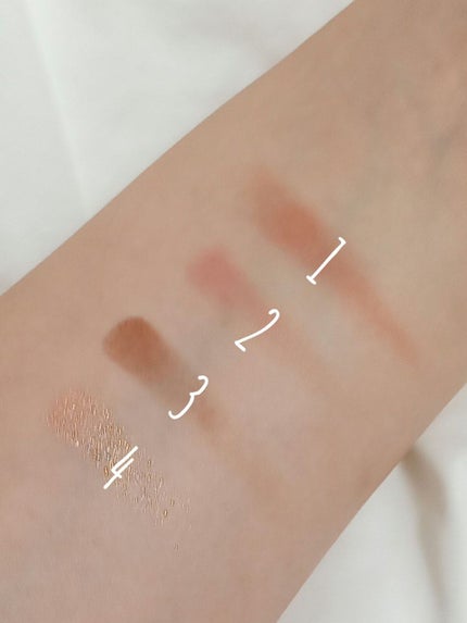 ベターザンアイズ/rom&nd/アイシャドウパレットを使ったクチコミ(4枚目)