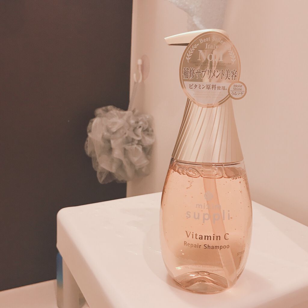 ビタミン リペアシャンプー/コラーゲン リペアヘアトリートメント/mixim suppli/市販シャンプーを使ったクチコミ(1枚目)