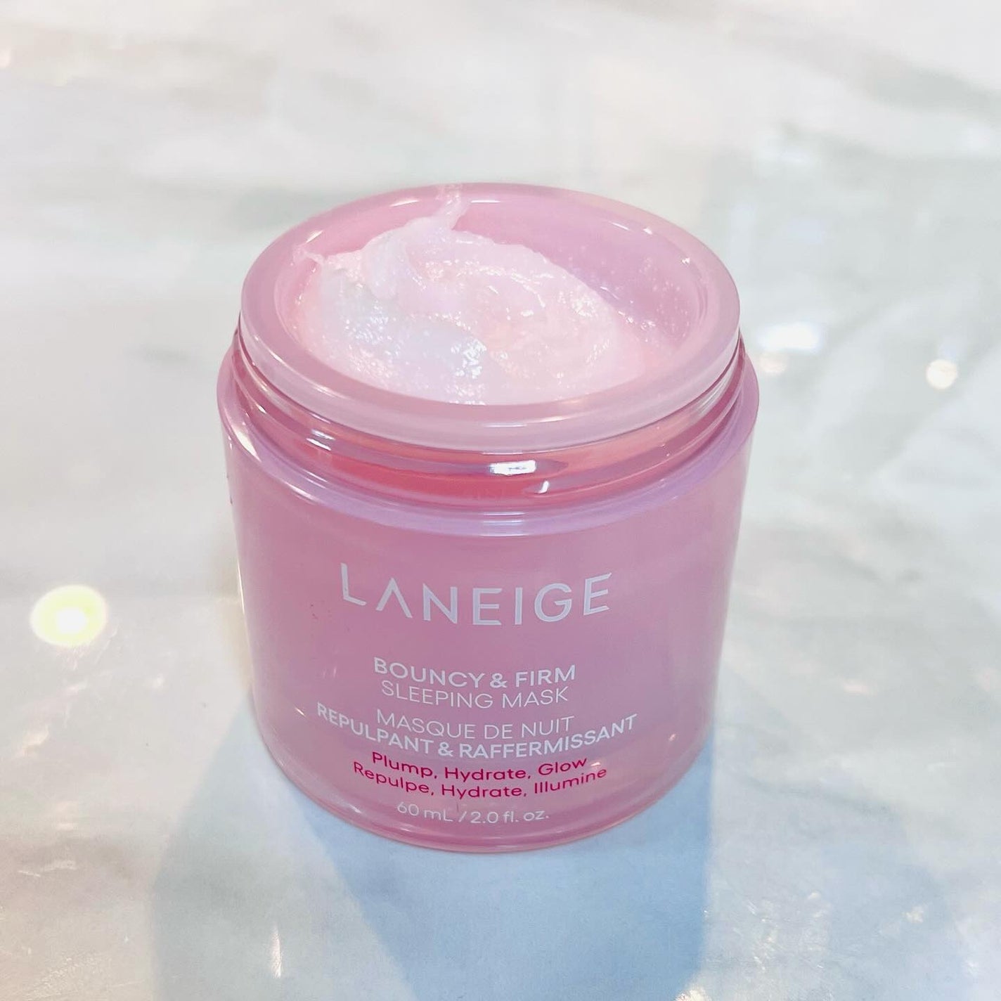 バウンシースリーピングマスク/LANEIGE/フェイスクリームを使ったクチコミ(2枚目)