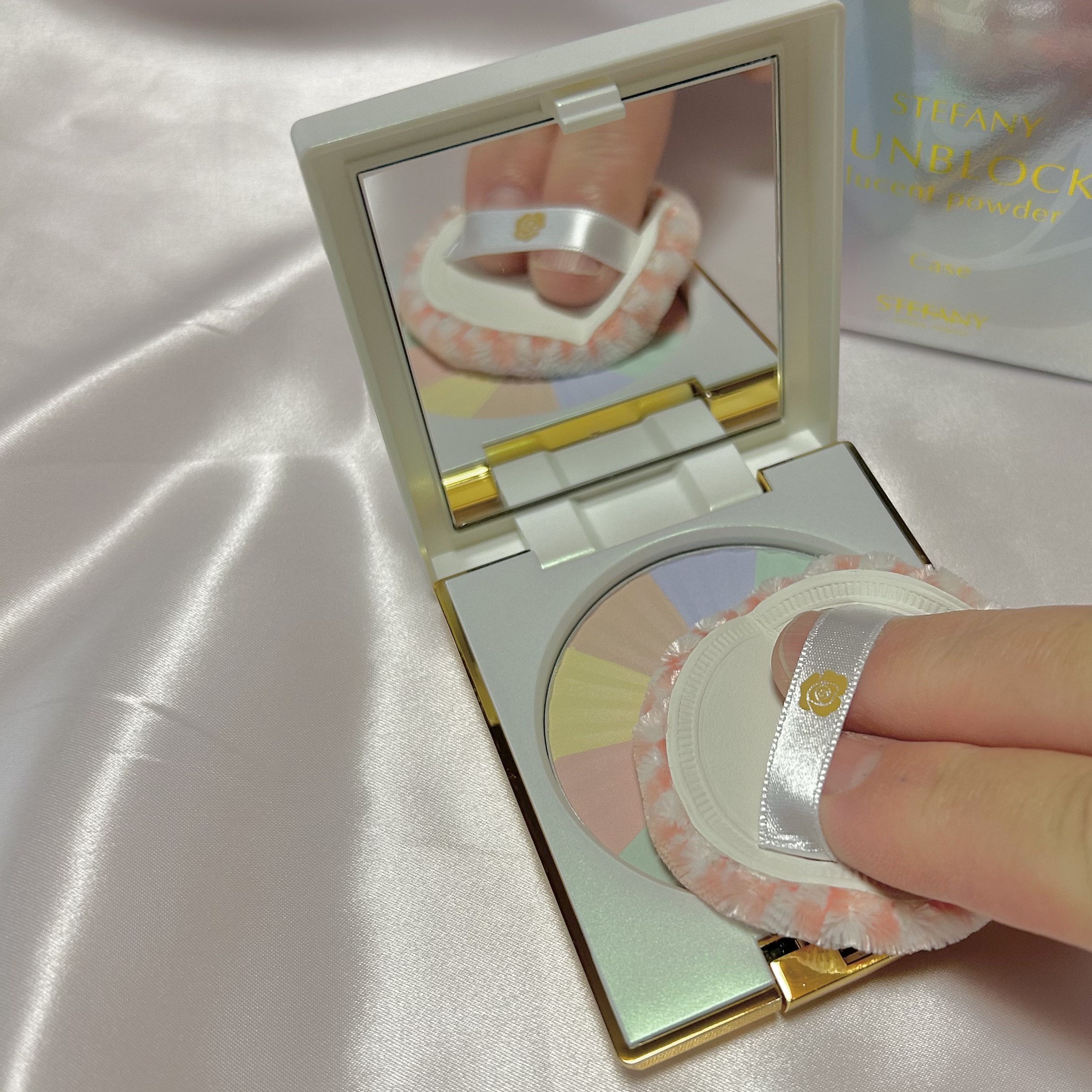 ステファニー サンブロック ルーセントパウダー Ⅲ/ステファニー/プレストパウダーを使ったクチコミ（3枚目）