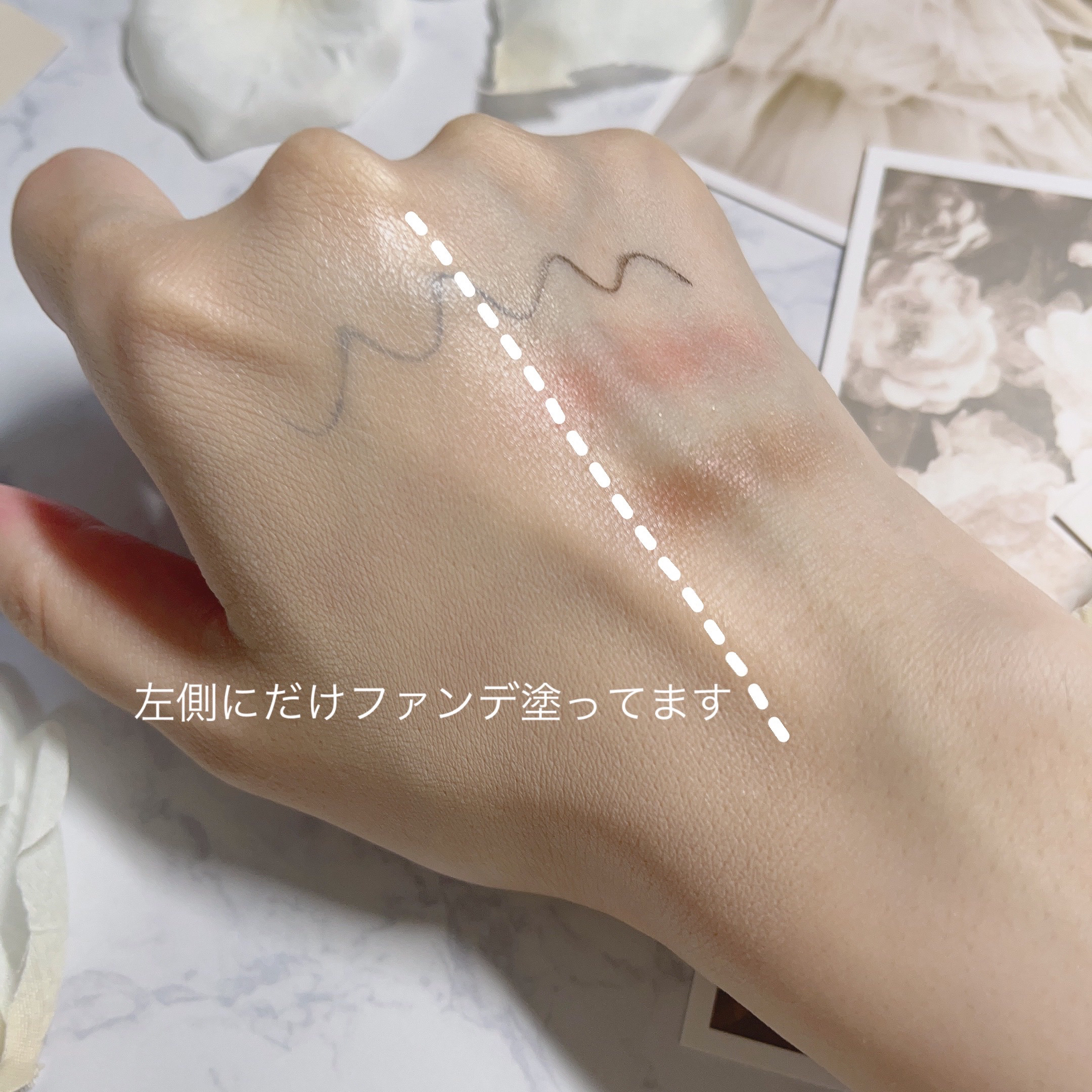 ピンクティーツリーカバーアップグロウクッション/APLIN/クッションファンデーションを使ったクチコミ（2枚目）