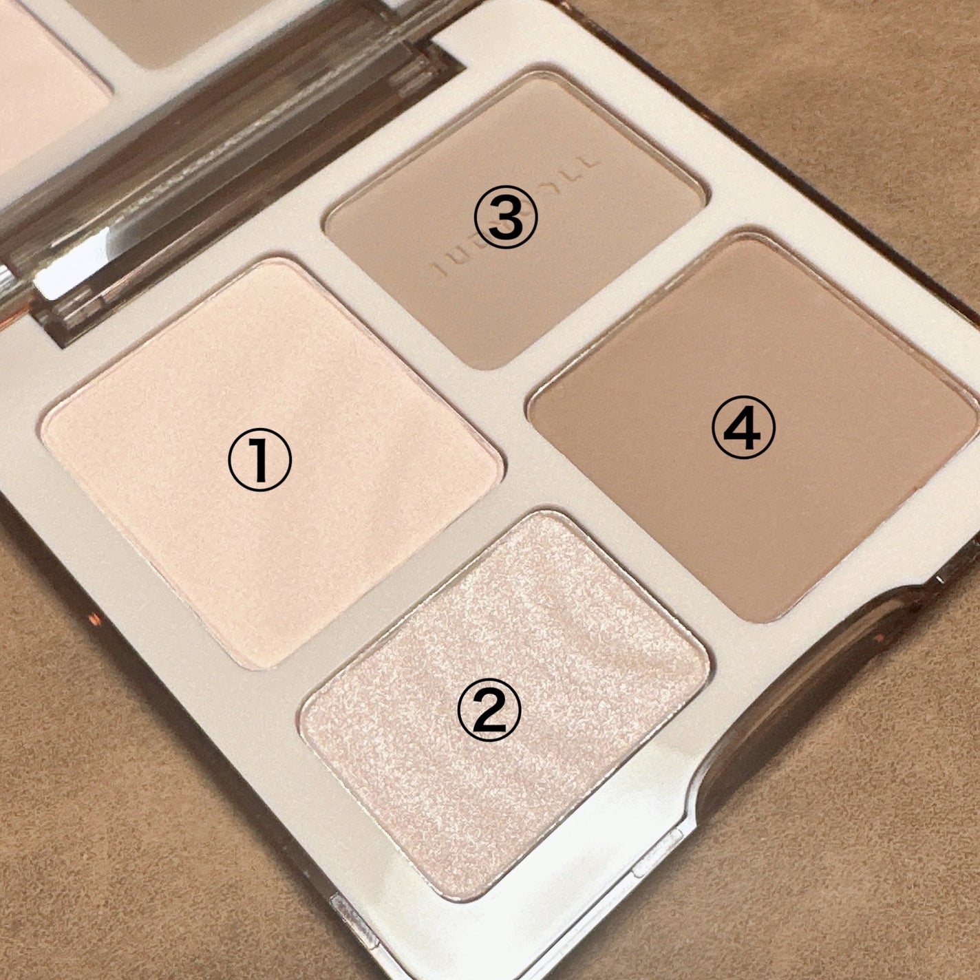 JUDYDOLL メリハリマスターパレット/JUDYDOLL/パウダーハイライトを使ったクチコミ(2枚目)