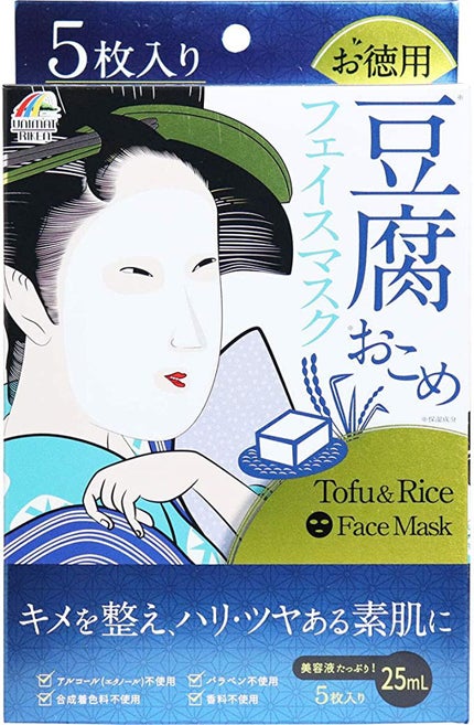 ユニマットリケン 豆腐とおこめのフェイスマスク