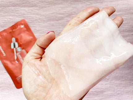 Red Propolis Ampule Mask/CNP Laboratory/シートマスク・パックを使ったクチコミ(3枚目)