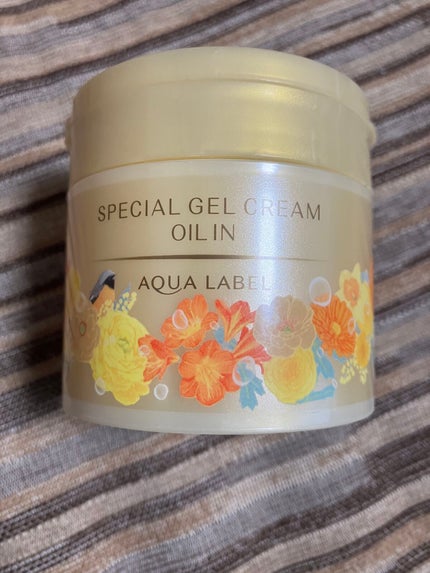 スペシャルジェルクリーム(オイルイン)/アクアレーベル/オールインワン化粧品を使ったクチコミ(1枚目)