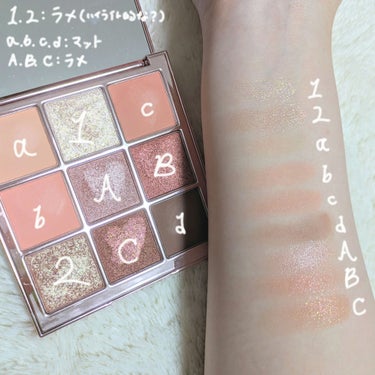 The Bella collection eyeshadow palette/CELEFIT/アイシャドウパレットを使ったクチコミ（2枚目）