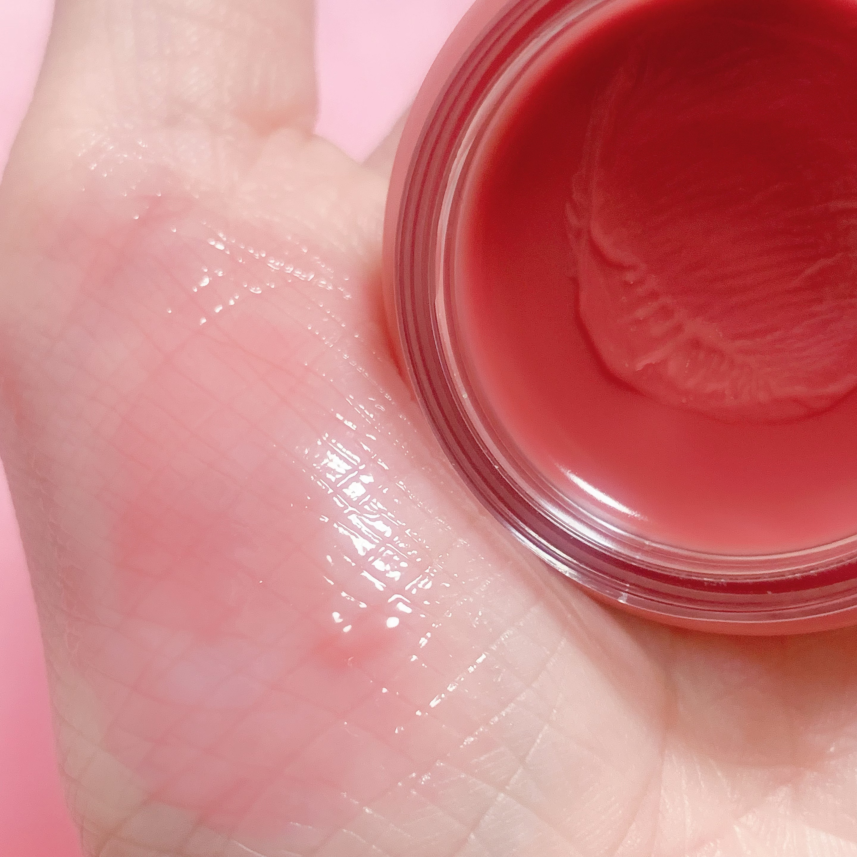 GLOWY TINT BALM/AOU/リップグロスを使ったクチコミ（3枚目）