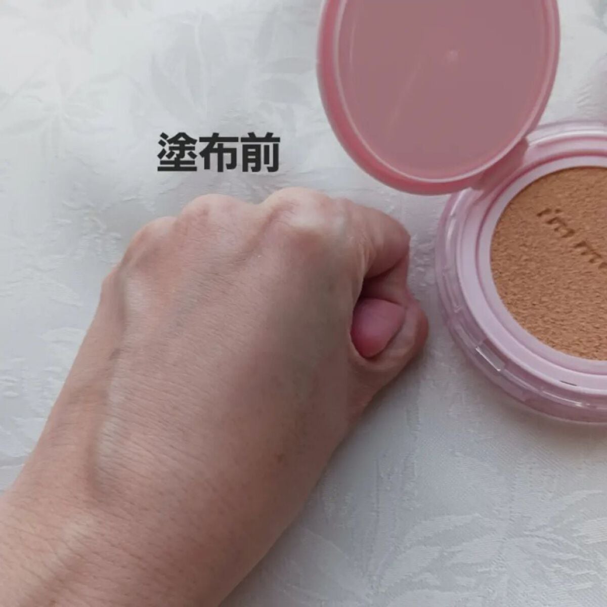 ワンダーベルベットラスティングクッション/i’m meme/クッションファンデーションを使ったクチコミ(3枚目)